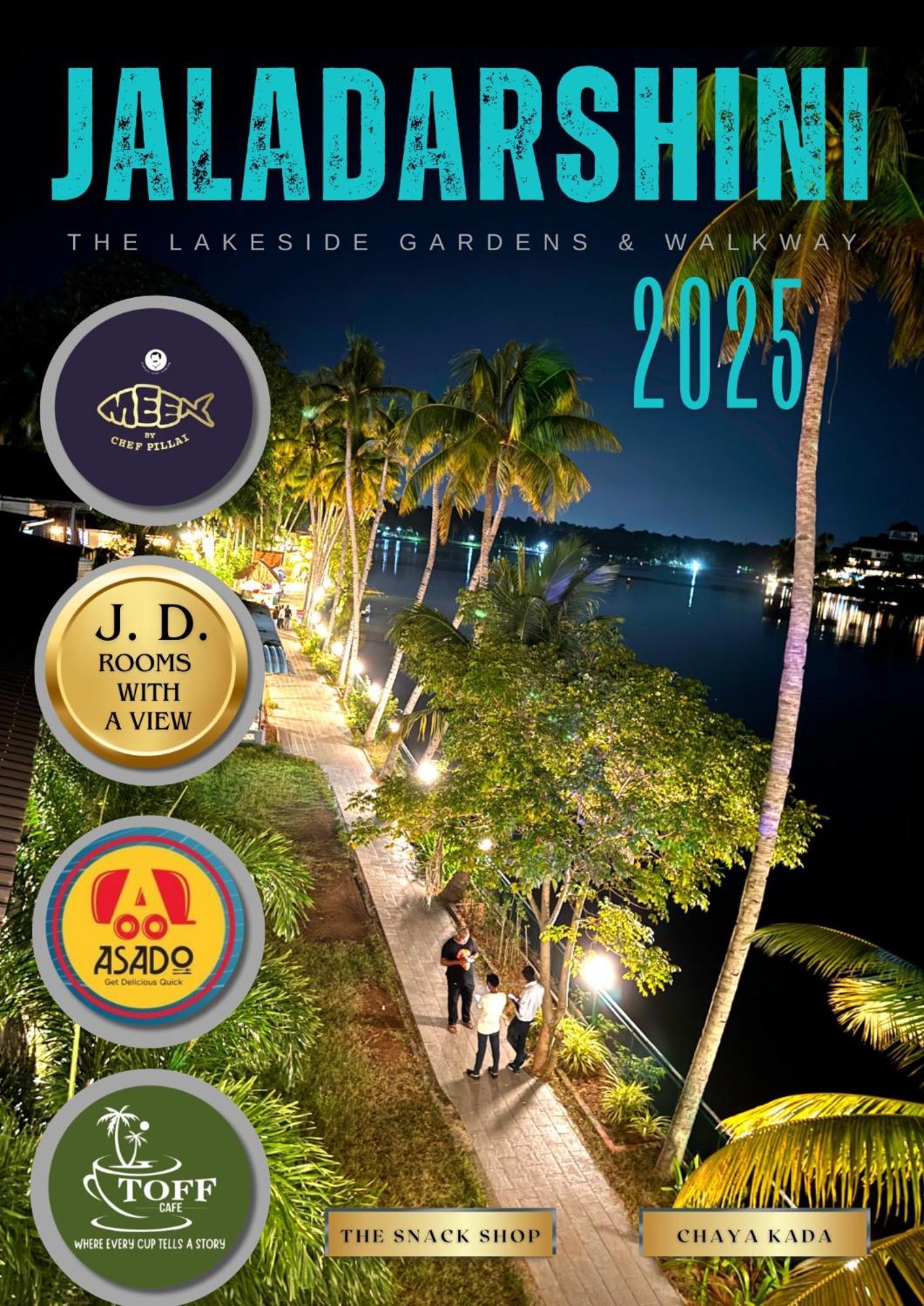 Jaladarshini Lakeside Gardens Bed & Breakfast Kollam Exterior photo